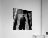 man with briefcase  square 800 Briefcase 13k Acrylic Print