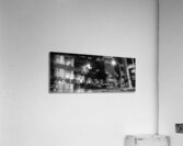 smith tower pioneer square at night  panoramic 27 Acrylic Print
