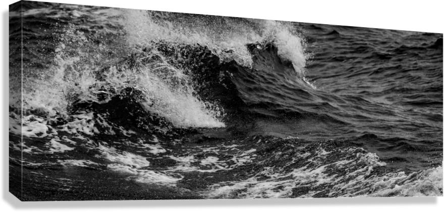 pacific ocean waves  panoramic 2862 Wake 13k Canvas Print