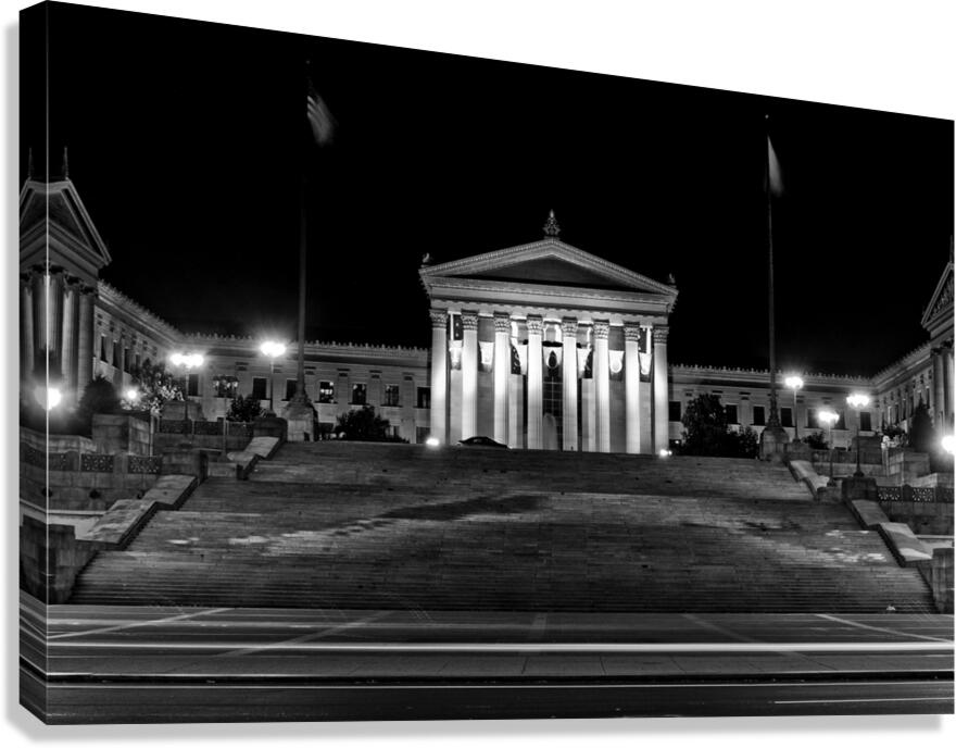 philadelphia art museum steps  horizontal 480 Ste Canvas Print