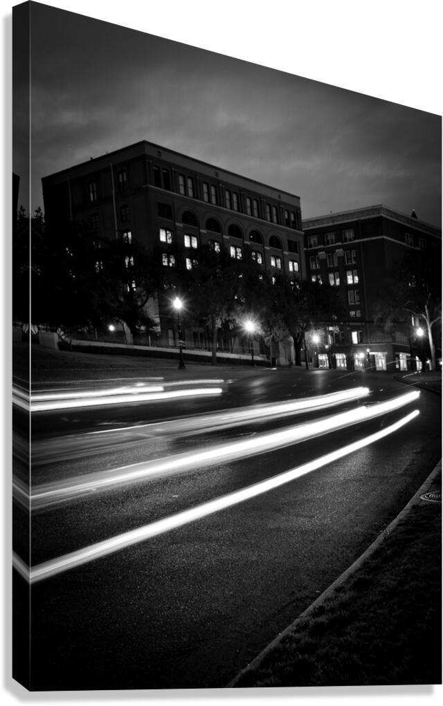 sixth floor museum  vertical 795 Theories 13k Canvas Print