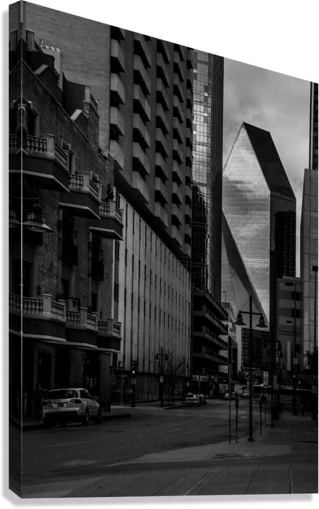 wells fargo prism building  vertical 3311 Field 1 Canvas Print