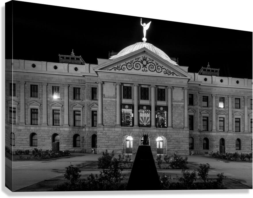arizona capitol building  horizontal 2401 Capitol Canvas Print