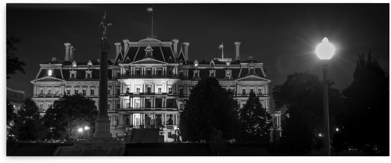old executive office building  panoramic 396 Exec by Black And White