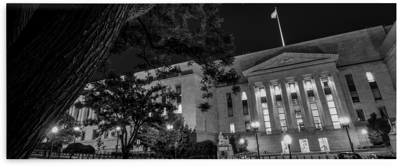 rayburn house office building  panoramic 2521 Ray by Black And White