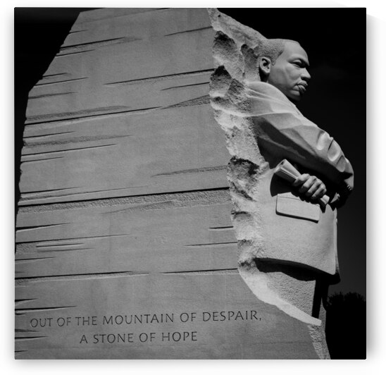 mlk jr memorial dc  square 2308 Hope 13k by Black And White