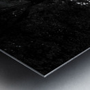 gastown steam clock water street at night  horizo Metal print