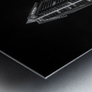 olympic cauldron poole plaza at night  vertical 2 Metal print