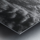 toronto skyline whispy clouds  horizontal 424 Tor Metal print