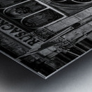 rusacks hotel st andrews scotland  square 4654 Ru Metal print