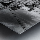 cockburn street old town edinburgh  square 4671 C Metal print