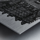 edinburgh waverly station  horizontal 4698 Waverl Metal print