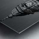 cape town city hall from grand parade plaza  vert Metal print