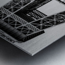 eiffel tower base  vertical 3476 Seguin 13k Metal print