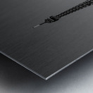 eiffel tower from trocadero gardens warsaw founta Metal print