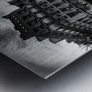 paris apartments along the river seine  horizonta Metal print