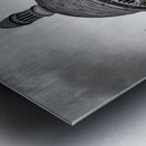 sacre coeur on montmartre  vertical 2472 Christus Metal print