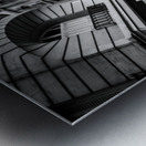 rue vaugirard sixieme arrondissement  panoramic 3 Metal print