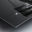 brooklyn bridge at night  square 1409 Bridge 13k. Metal print