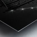 manhattan bridge washington street brooklyn  vert Metal print