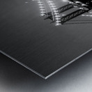 manhattan bridge over east river  square 369 Manh Metal print