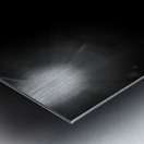 chicago skyline at night from columbus drive  ver Metal print