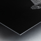 cloud gate bean at night  horizontal 1189 Cloud 1 Metal print