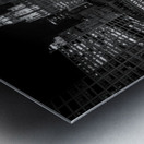 view from trum chicago at night  horizontal 2570 Metal print