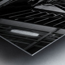 under lake and state L station  vertical 1198 Lak Metal print