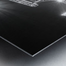 wrigley field at night  vertical 3078 Sheffield 1 Metal print