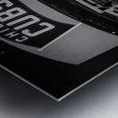 wrigley center field entrance sheffield waveland  1708170177.3657 Metal print