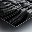 wrigley field sign world series  square 3073 Nort Metal print