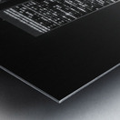 century city skyline at night  panoramic 2599 Mer Metal print