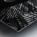 citigroup BoA building 5th street downtown LA  sq Metal print