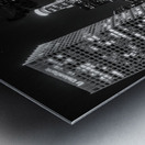 downtown LA at night  square 2157 Downtown 13k.jp Metal print