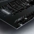 ritz carlton wedbush buildings  square 2203 Wedbu Metal print