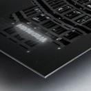 ritz carlton wedbush buildings  vertical 2203 Wed Metal print