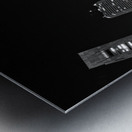 boston financial district night  square 38 Purcha Metal print