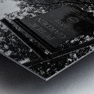 boston public garden  square 1378 Garden 13k Metal print