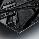 cedar street beacon hill  square 1372 Cedar 13k.j Metal print