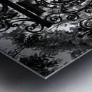 harvard gate  square 1379 Gate 13k Metal print