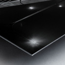 bunker hill bridge night traffic  horizontal 45 T Metal print