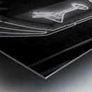 bar sign above dirty martini  vertical 488 Bar 13 Metal print