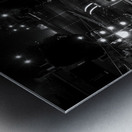 castro theater night  square 2768 Castro 13k Metal print