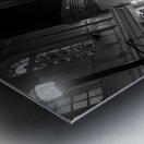 city light books broadway columbus  panoramic 281 Metal print