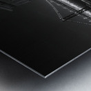 dead end telegraph hill sf bay  square 2946 Dead Metal print