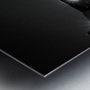 commerce street dallas texas at night  horizontal Metal print