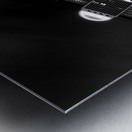 comerica building at night  vertical 771 Comerica Metal print