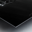 downtown dallas full moon  square 2121 Pepper 13k Metal print