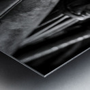 texas cowboy boot in stirrup  vertical 818 Stirru Metal print